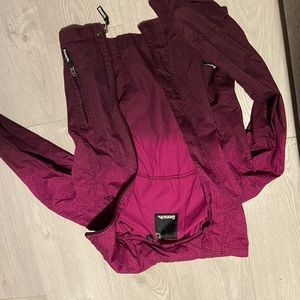 bench rain coat